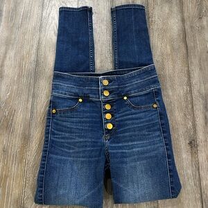 Abercrombie & Fitch Blue Skinny Jeans